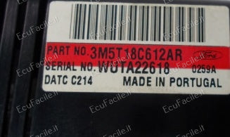 CENTRALINA COMANDO CLIMATIZZATORE Ford Focus 2006 1.6 3M5T18C612AR