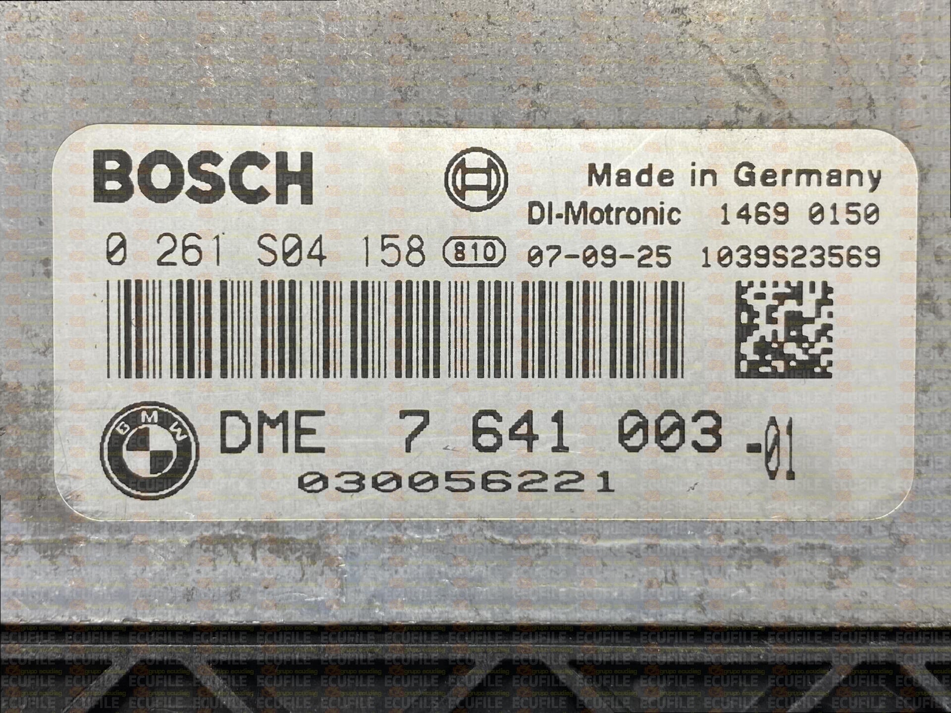 0261S04158 Mini Cooper R55 1.6 centralina motore Bosch MED17.2