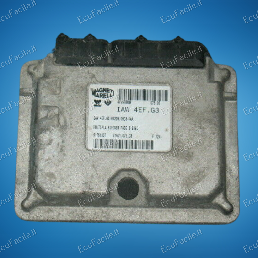 Fiat multipla bipower 51761337 marelli iaw 4ef.g3 hw226 0603-MAA aw4ef.g3