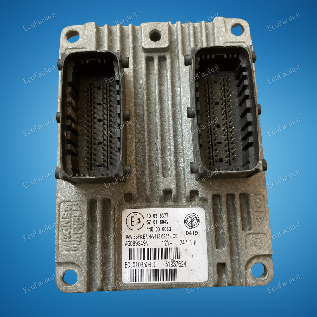 ECU fiat lancia IAW 5SF8.E7 HW413 / 6235-LCE 51937624