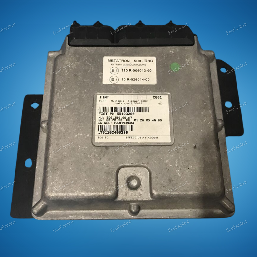 Ecu fiat multi bipower metatron 4100099 55193260