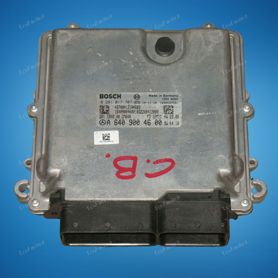 ECU CENTRALINA MERCEDES W169 2.0 0281017707 A6409004600 CR40.40