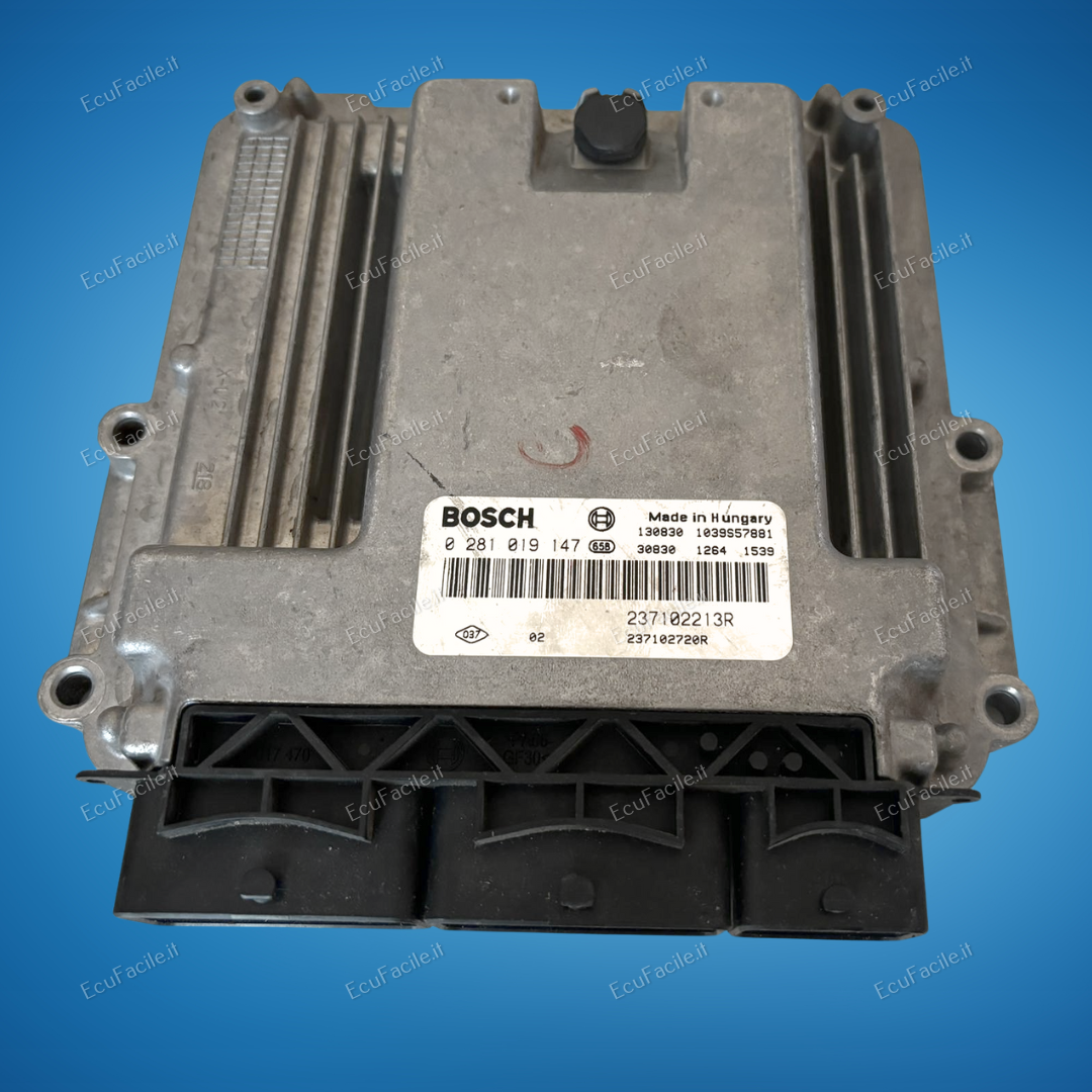 237102213R EDC17C42 0281019147 CENTRALINA MOTORE ECU RENAULT CLIO DACIA DOKKER