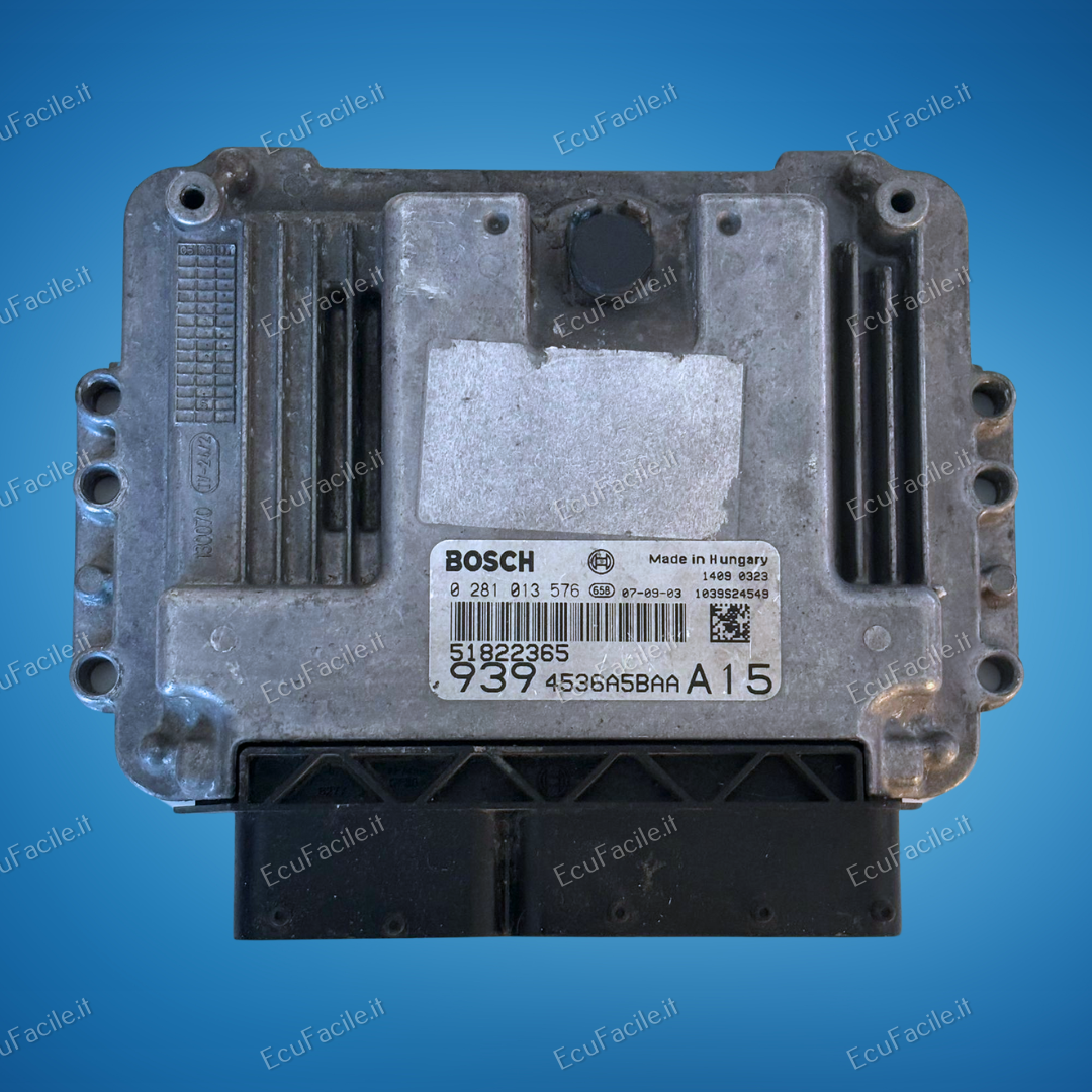 Ecu alfa romeo 159 1.9 jtd bosch 0281013576 51822365 EDC 16C39-5.65