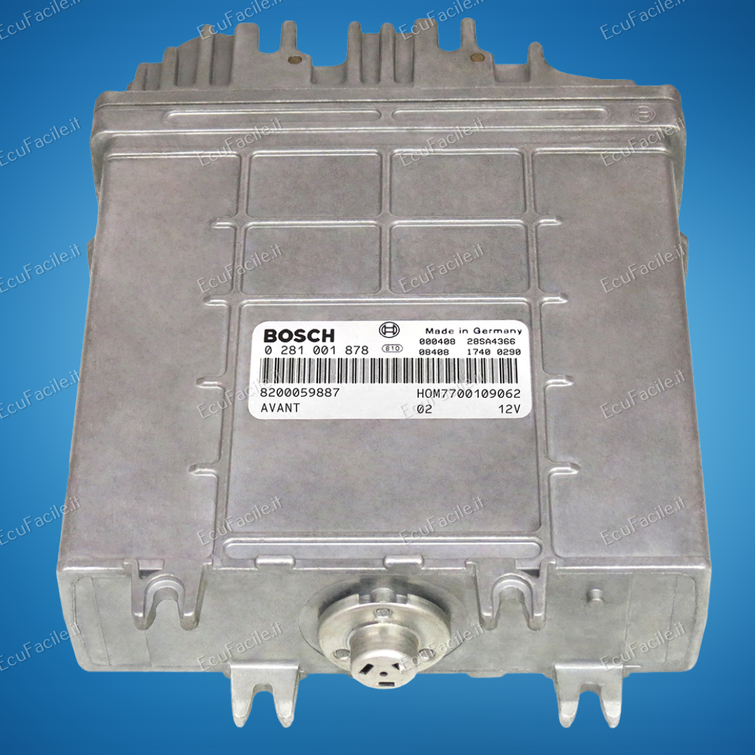 Ecu centralina renault clio 2 kangoo 1.9 0281001878 8200059887