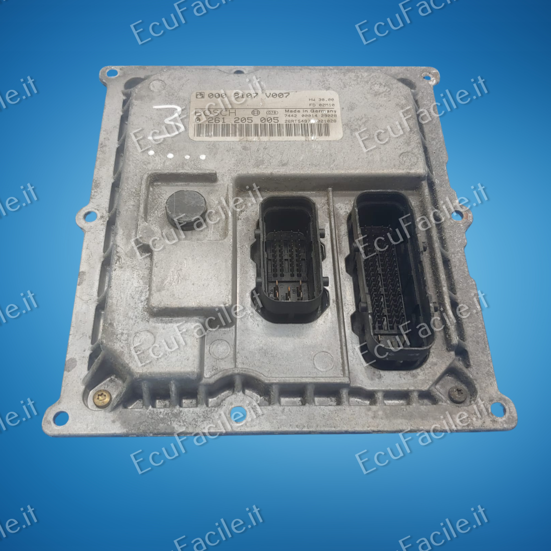 ECU SMART 0.6 BOSCH 0261205005 0003107V007 26RT5497
