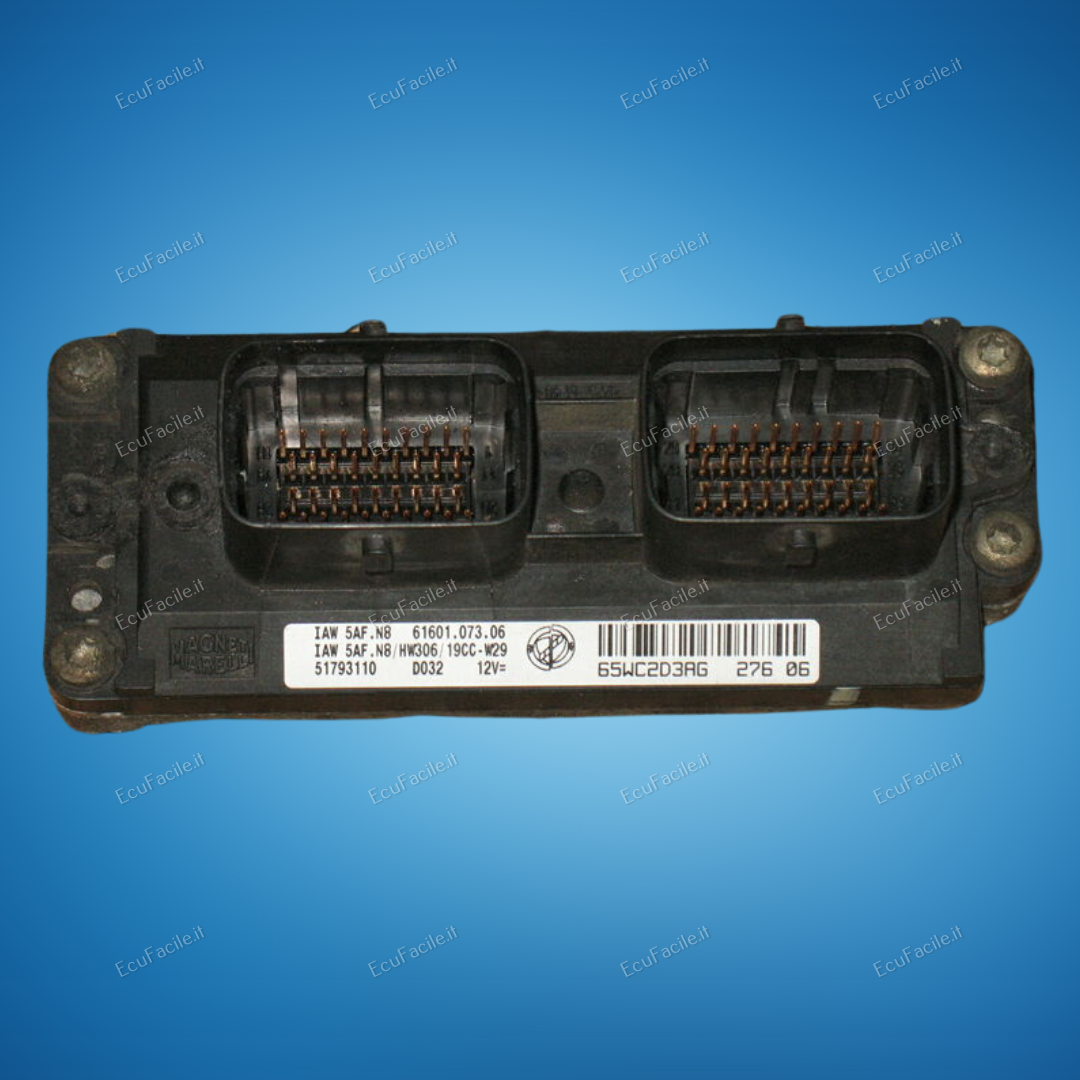 ECU FIAT LANCIA IAW 5AF.N8 51793110 HW306 IAW5AF.N8 VERGINE