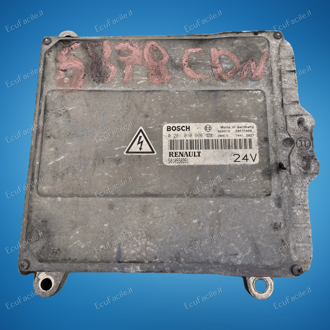 RENAULT Premium dCi 420 ECU EDC 5010550351 0281010966 28RTF000
