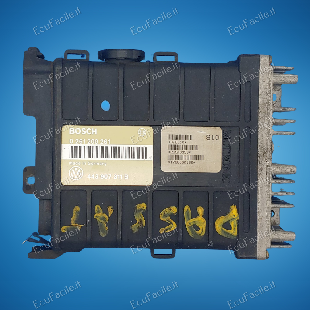 Centralina Motore ECU VW Passat / Audi 80 1.8 Benzina – Bosch 0261200261 / 443907311B