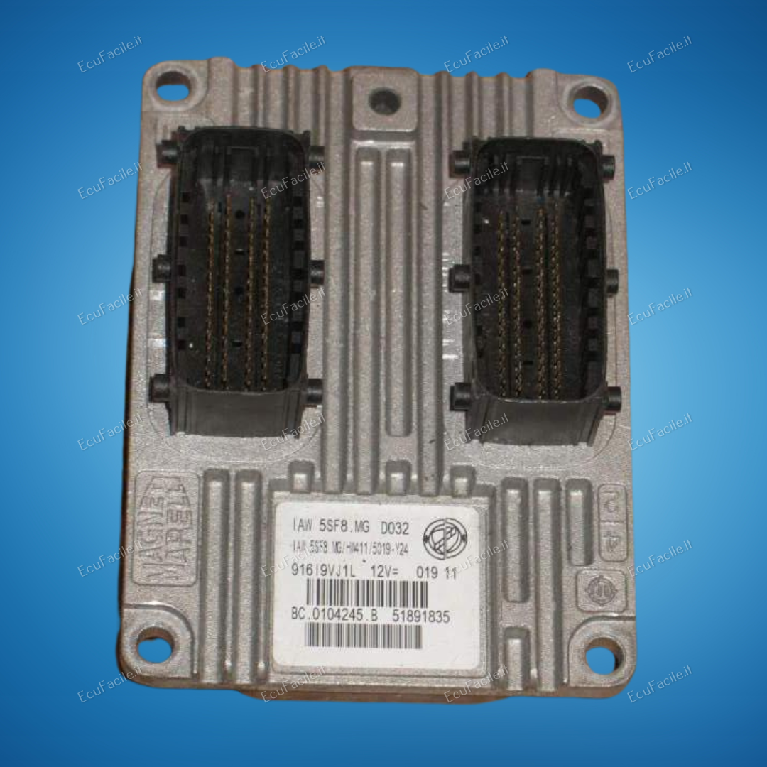 ECU CENTRALINA LANCIA YPSILON 1.2 IAW 5SF8.MG HW411 51891835