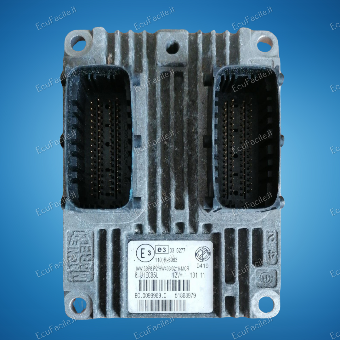 Ecu fiat grande punto gpl 1.4 IAW 5SF8.P2 HW403 51868979
