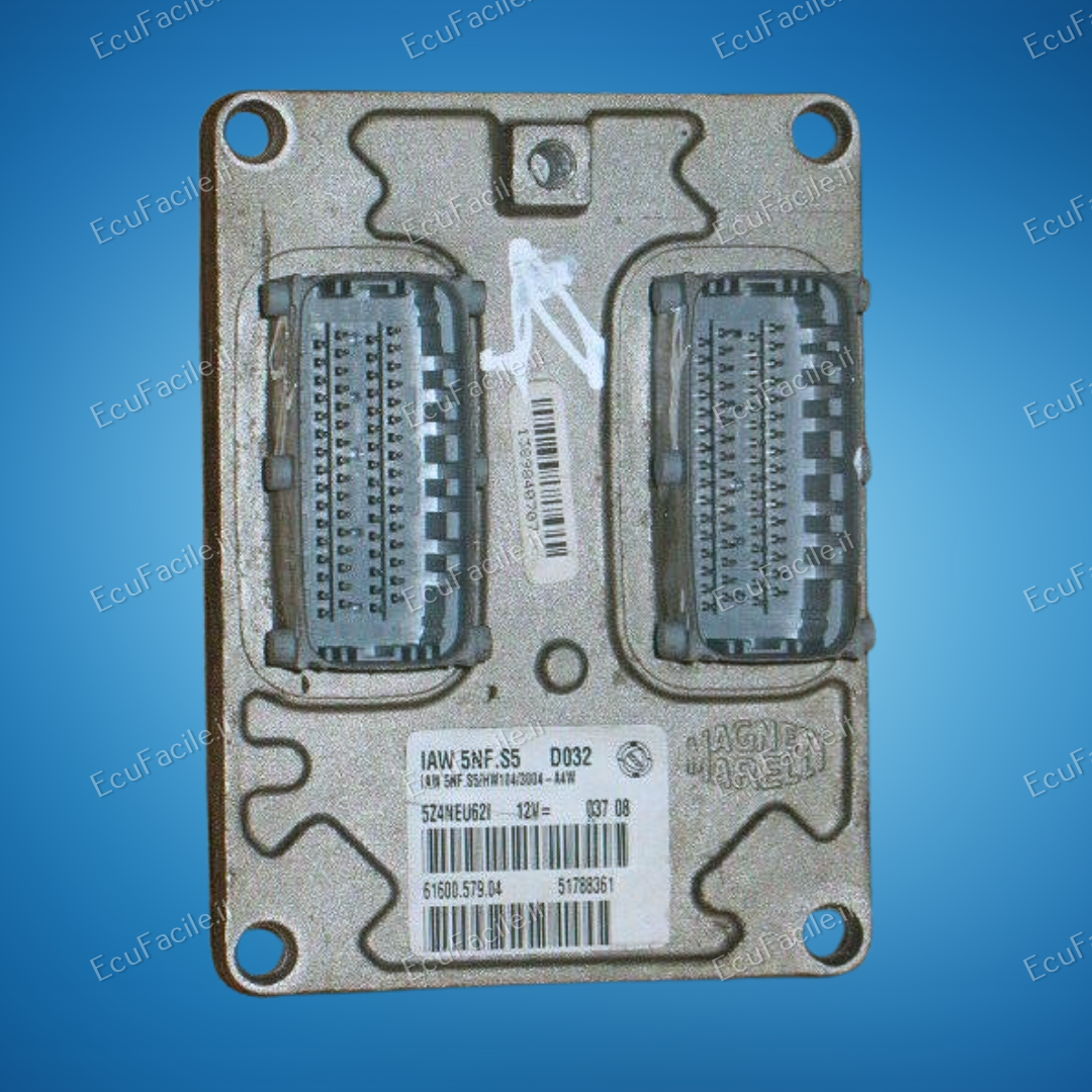 ECU FIAT PANDA 1.2 8V IAW 5NF.S5 HW104 51788361 IAW5NF.S5