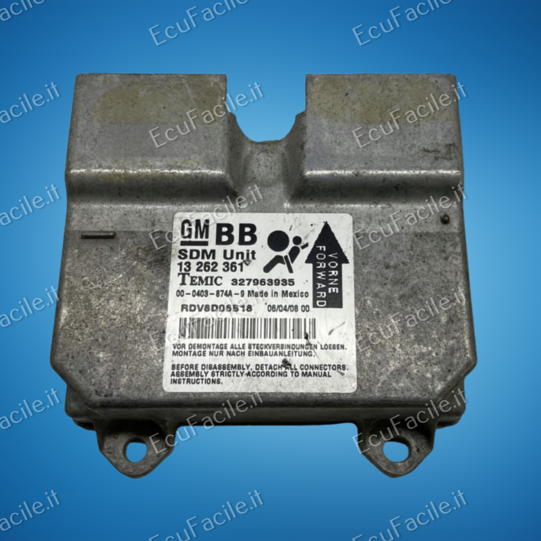 ECU AIRBAG OPEL CORSA D 13262361 TEMIC 327963935