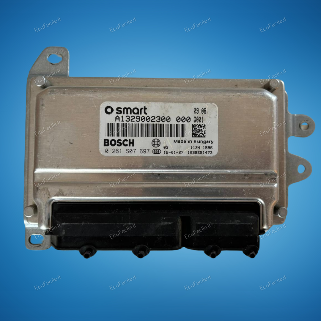Ecu centralina smart fortwo 1.0 0261s07697 a1329002300