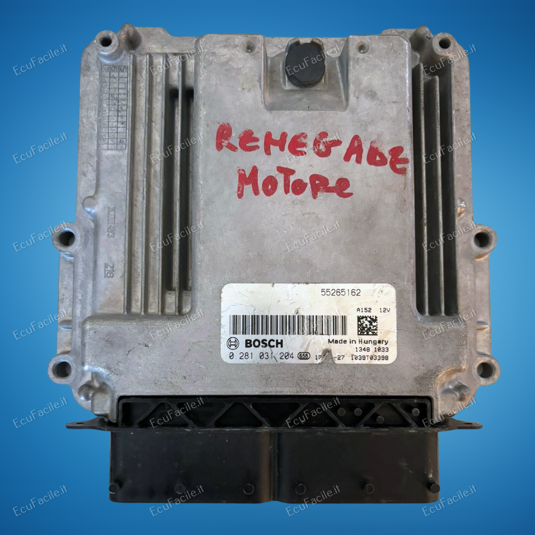 ECU JEEP RENEGADE FIAT DOBLO 500X 0281031204 55265162 EDC 17C69-3.62