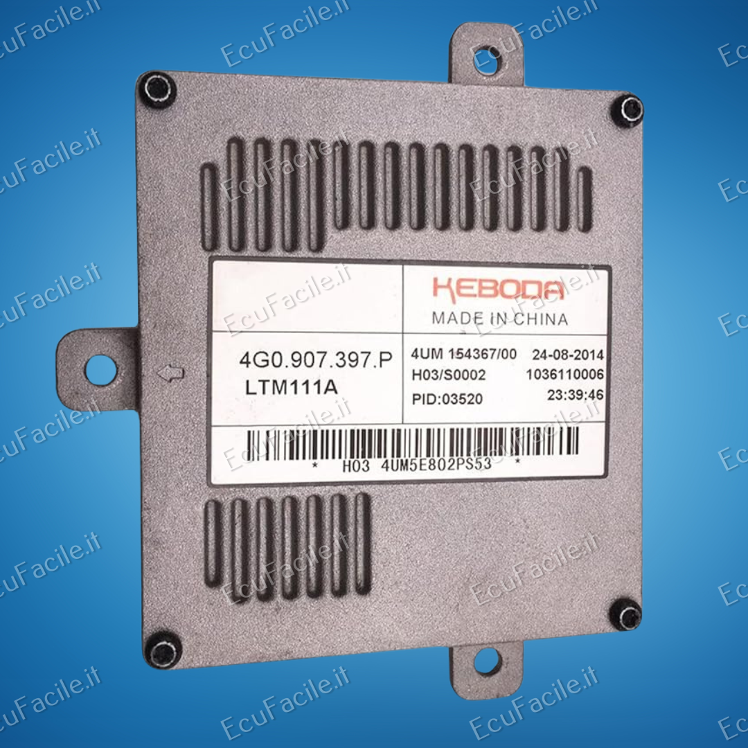 Illuminazione ECU Modulo unità di controllo di potenza 4G0907397P