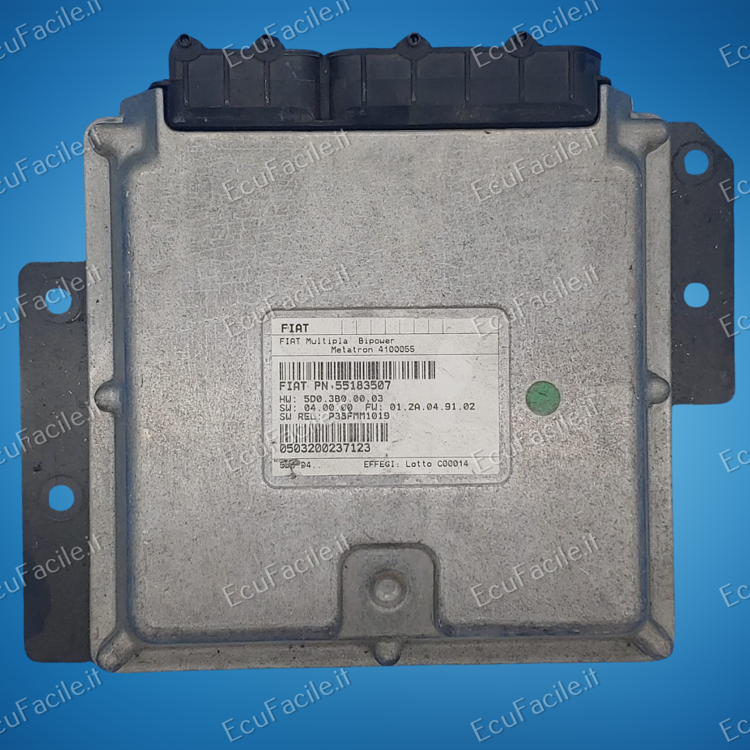 Centralina Iniezione FIAT Multipla 1.6 16V 55183507 Metatron