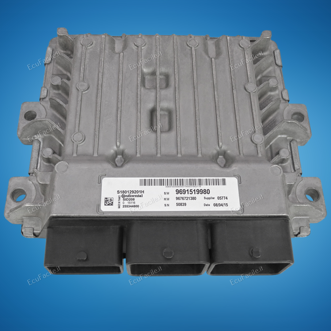 ECU JUMPER BOXER DUCATO 2.2 SID208 S180129201H 9691519980 9676721380