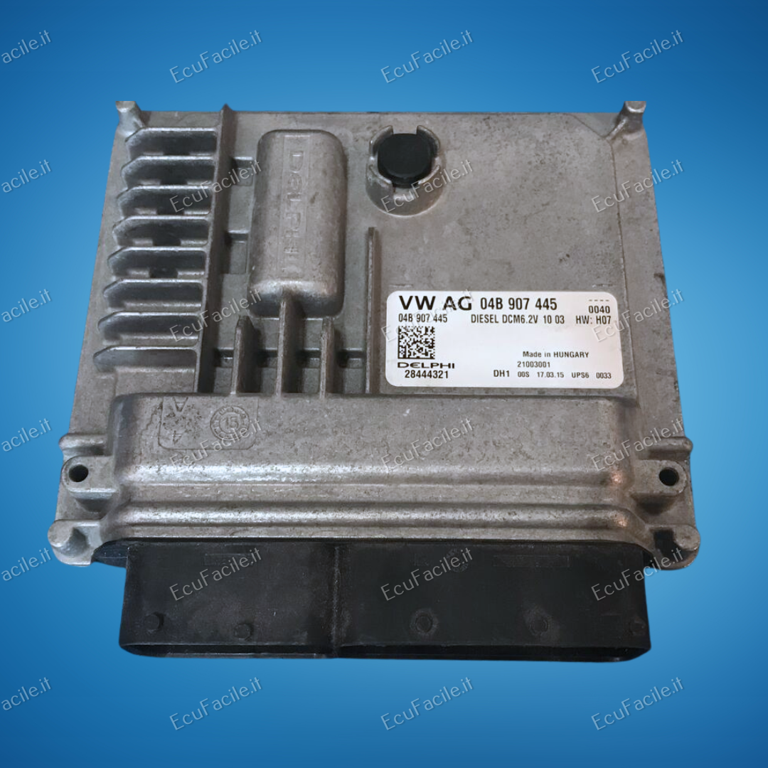Centralina ECU Motore VW Polo 1.4 | DELPHI 04B907445 / 28459901 | HW07