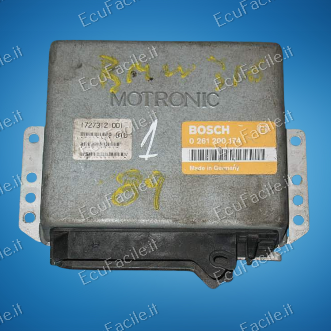 ECU CENTRALINA BMW E30 316 0261200174 1727312 12141727312 L