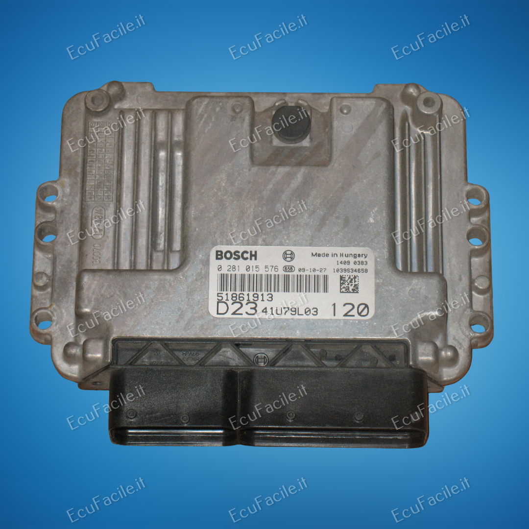 Centralina ECU Motore Fiat Ducato 2.3 JTD 2009 | BOSCH EDC16C39-5.A7 | 0281015576 | 51861913