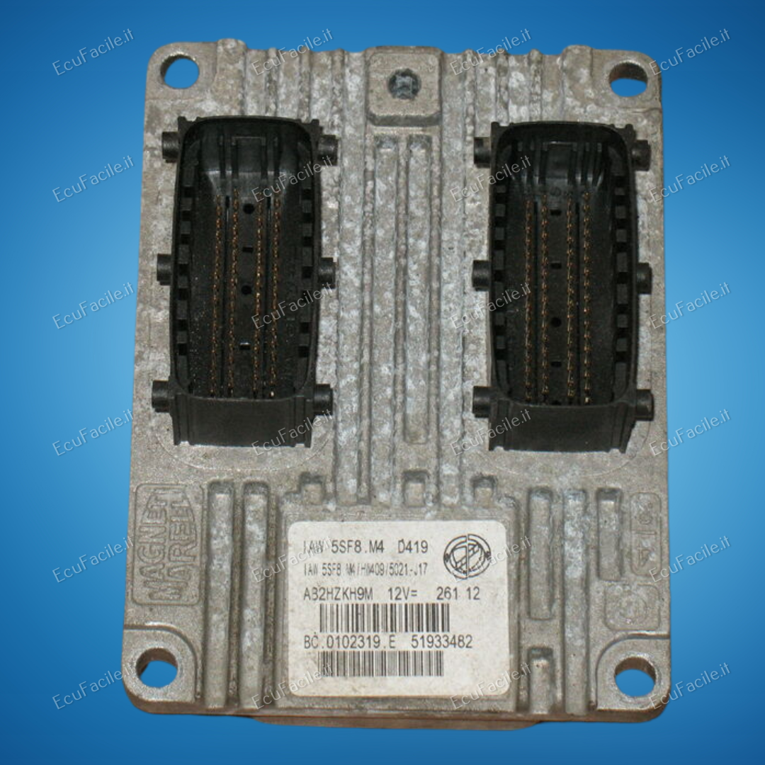 ECU FIAT PANDA IAW 5SF8.M4 HW409 51933482