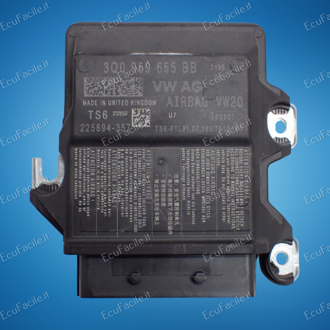MODULO SENSORE AIRBAG 3Q0959655BB VW PASSAT B8 16R