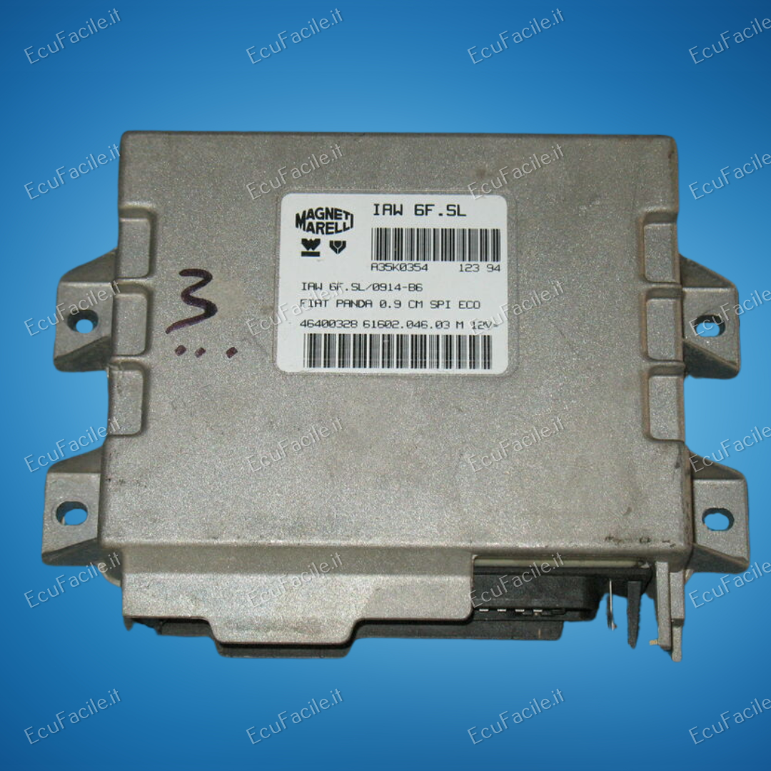 Ecu centralina motore fiat panda 0.9 iaw 6f.sl iaw6fsl 46400328