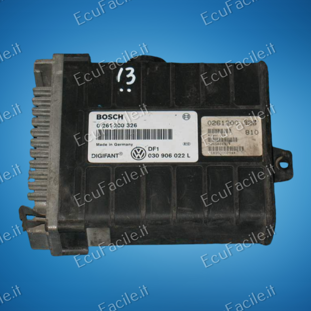 Centralina Motore ECU Volkswagen Polo 1.3 – Bosch 0261200326 / 030906022J