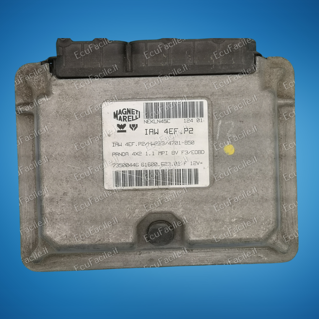 ECU Panda 4x2 1.1 MPI IAW 4EF.P2 HW223 Fiat: 73500446 46814371