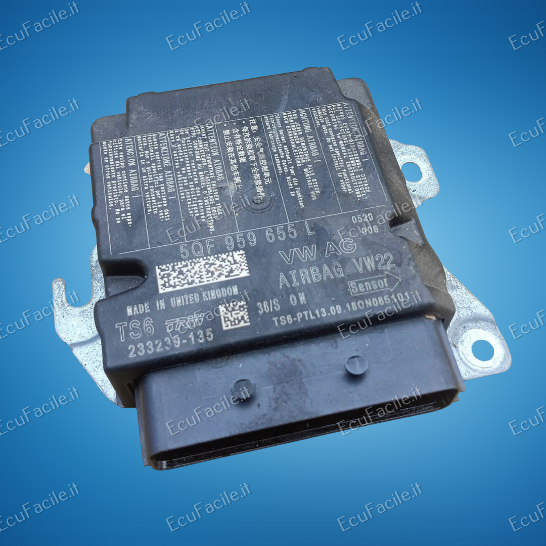 MODULO SENSORE AIRBAG SEAT IBIZA V 6F0 ATECA 5QF959655L