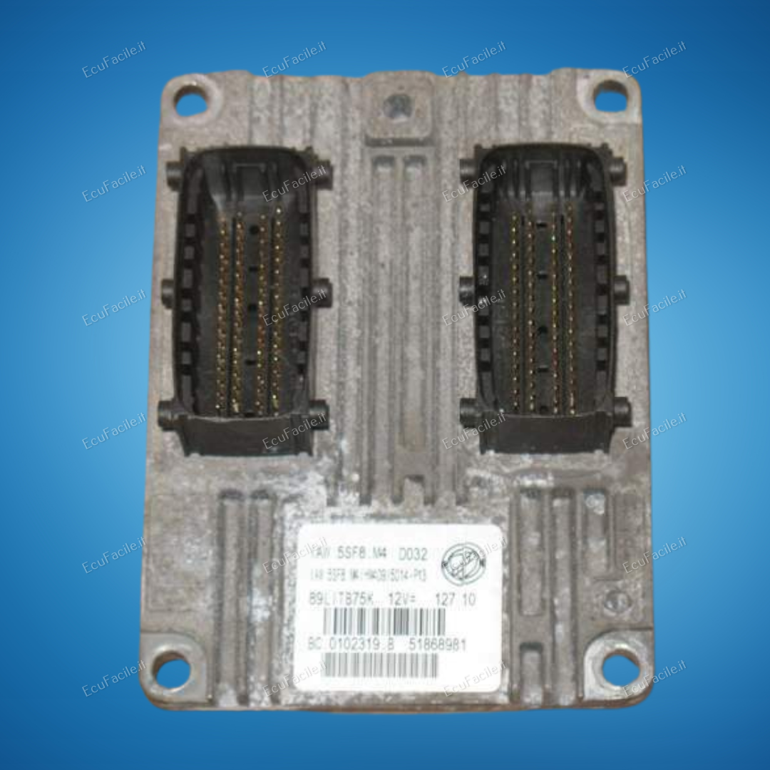Ecu FIAT PANDA FIAT 500 hw409 IAW 5SF8.M4 HW409 51868981 IAW 5SF8 51899838