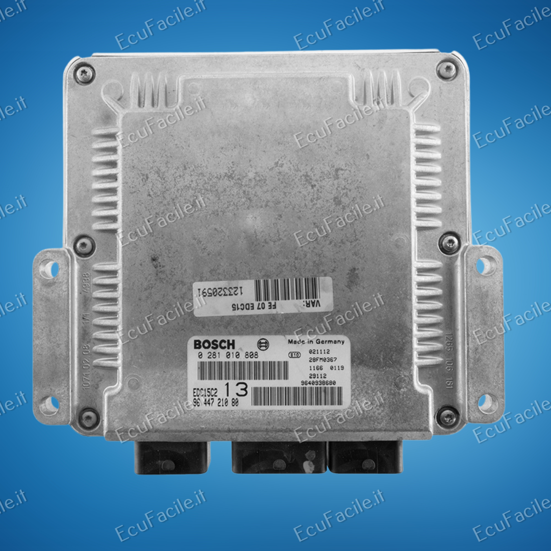ECU CITROEN C5 2.0 HDI BOSCH 0281010808 9644721080 EDC15C2 13
