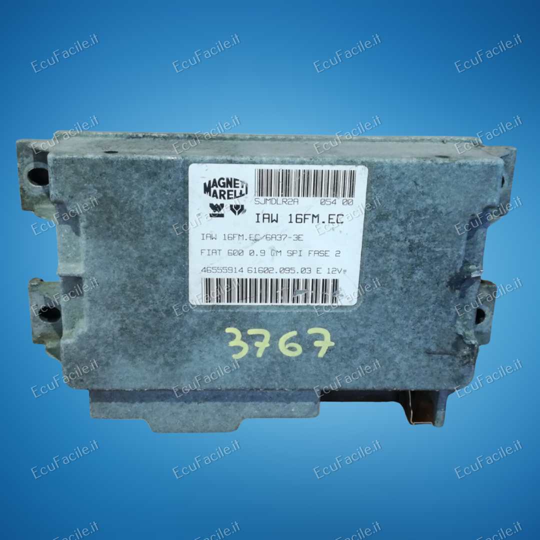 FIAT SEICENTO 98-04 0.9 900cc ECU IAW 16FM.EC 46555914