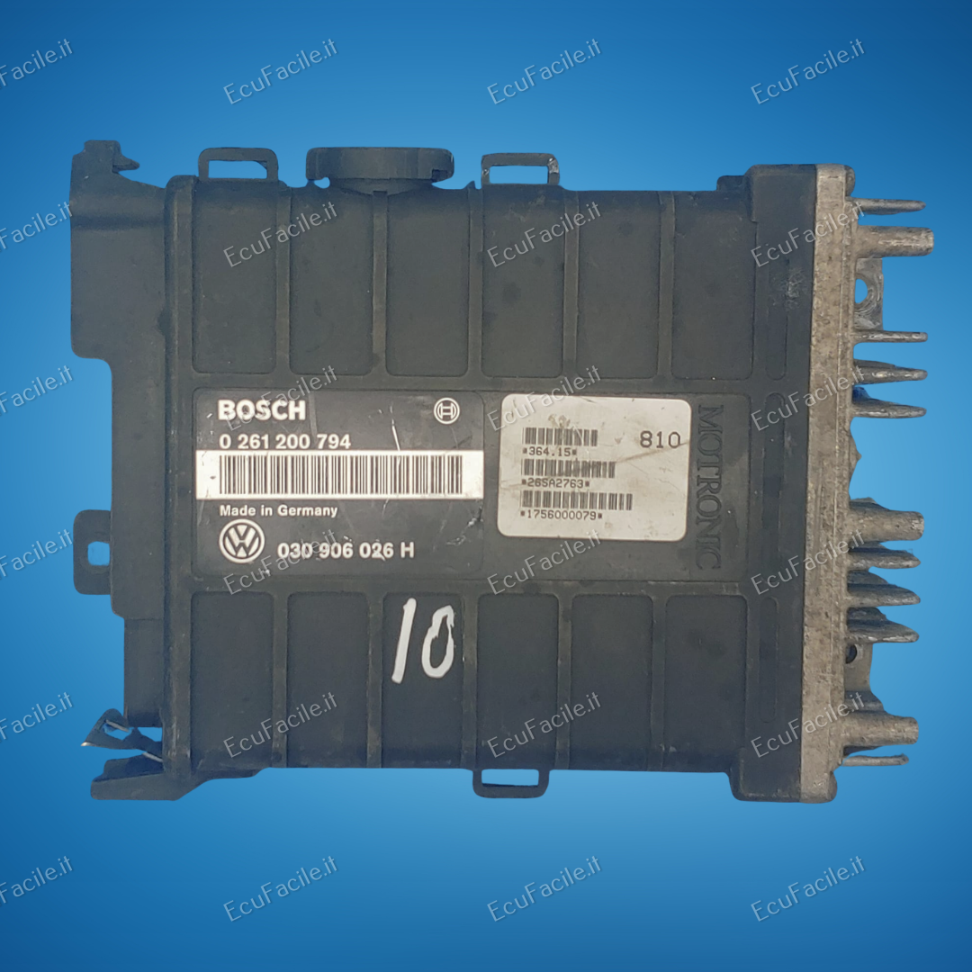 Centralina Motore ECU VW Volkswagen Polo / Audi 1.0 Bosch 0261200794 – 030906026H (1992–1994)