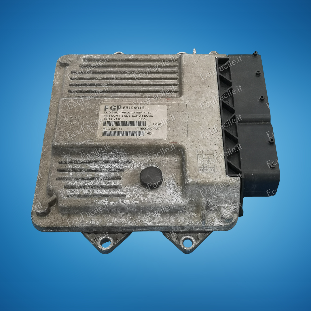 ECU Lancia Ypsilon 1.3 JTD Magneti Marelli 55194016 MJD 6JF.Y1 HW01C