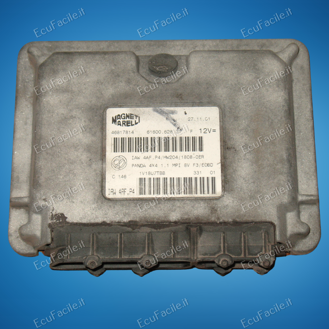 ECU FIAT PANDA 1.1 4X4 IAW 4AF.P4 HW204 IAW4AFP4 46817814