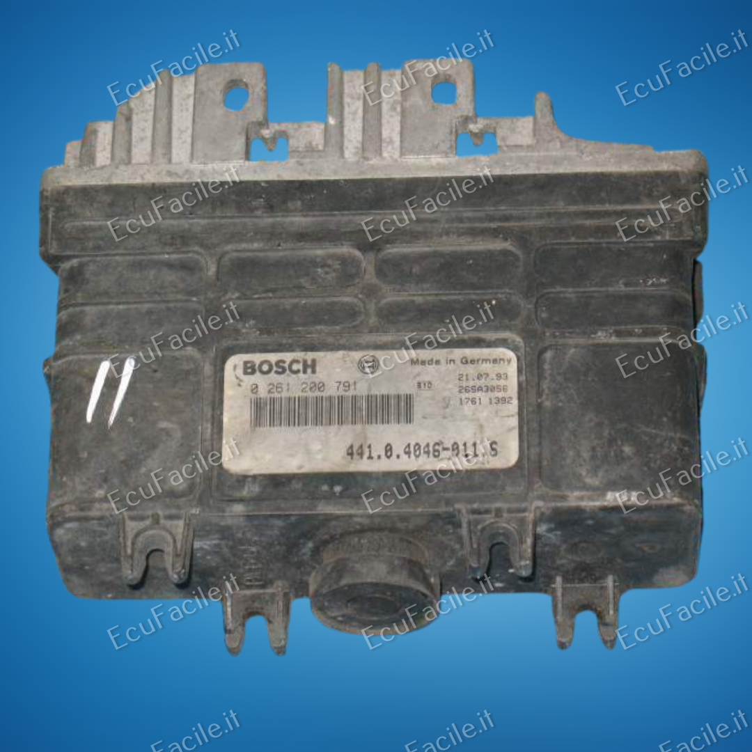 Centralina Motore ECU Škoda Favorit / Forman / Pick-Up 1.3 (1993-1997) – Bosch 0261200791 / 441040460116