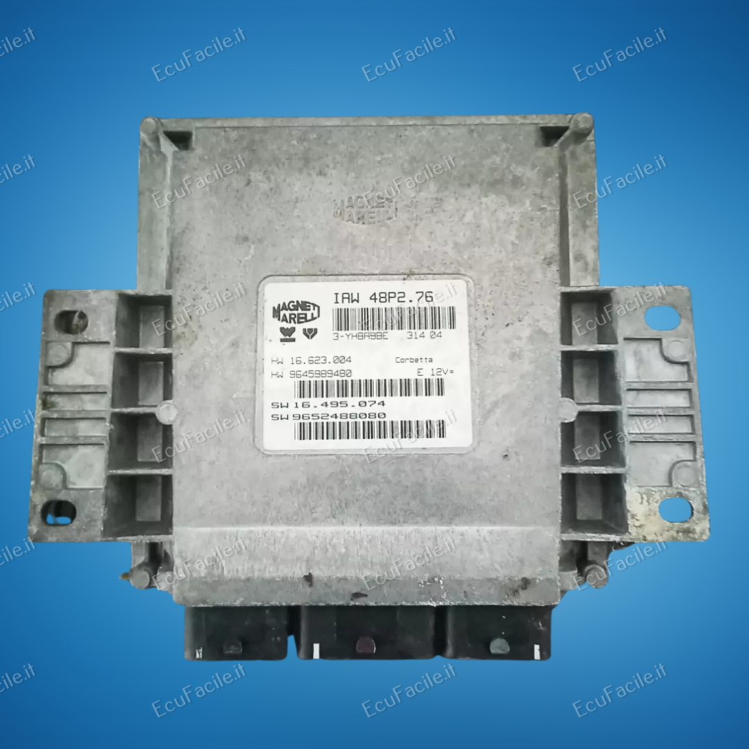 ECU Peugeot 106 206 Citroen C2 2003 IAW 48P2.76 9643707380