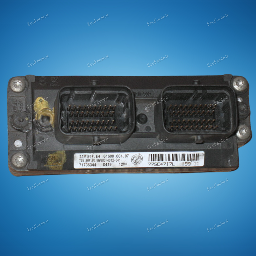 ECU FIAT PUNTO 188 IAW 59F.E4 HW603 IAW59FE4 HW603 71736344