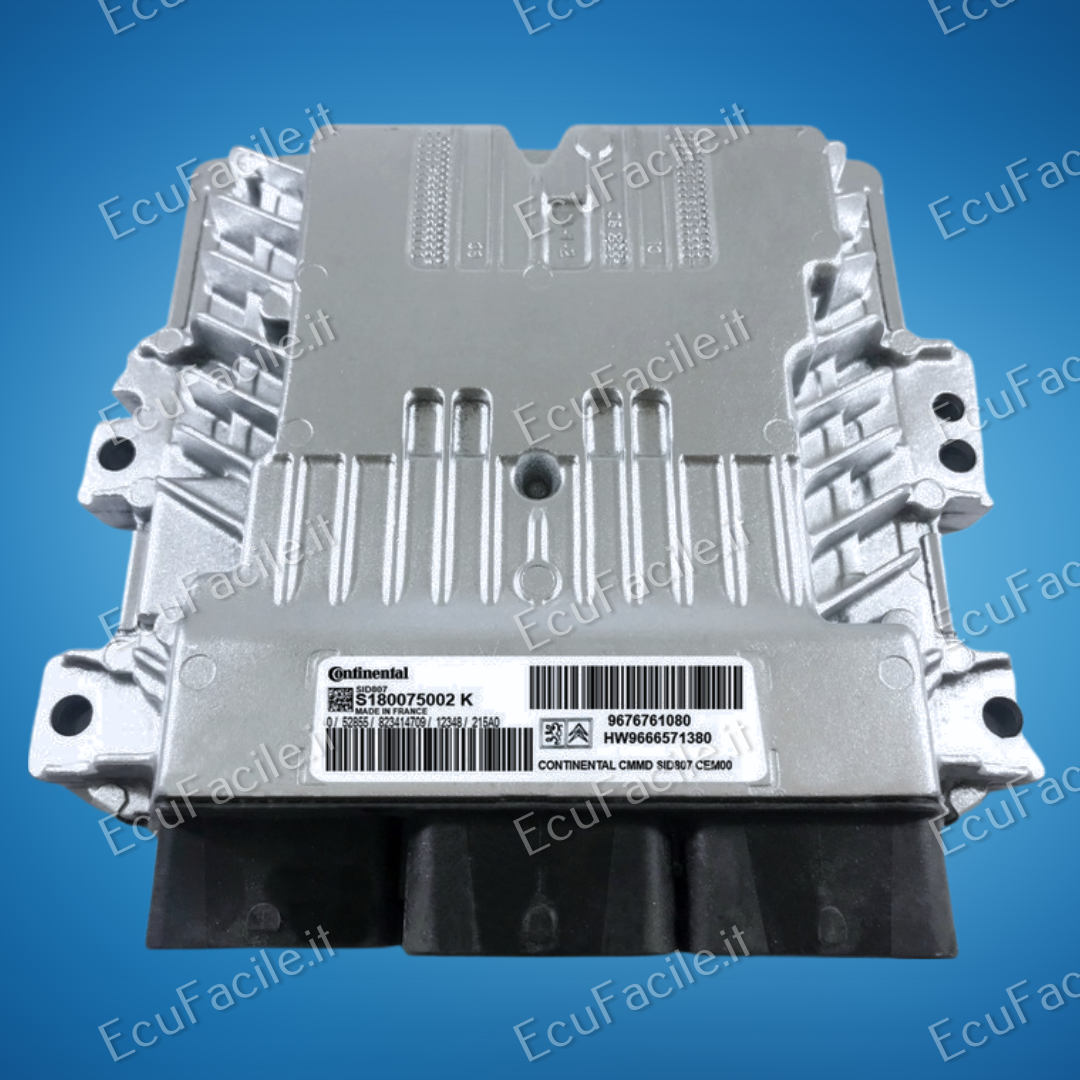 ECU CITROEN C4 PEUGEOT 3008 1.6 SID807 S180075002J 9676587780