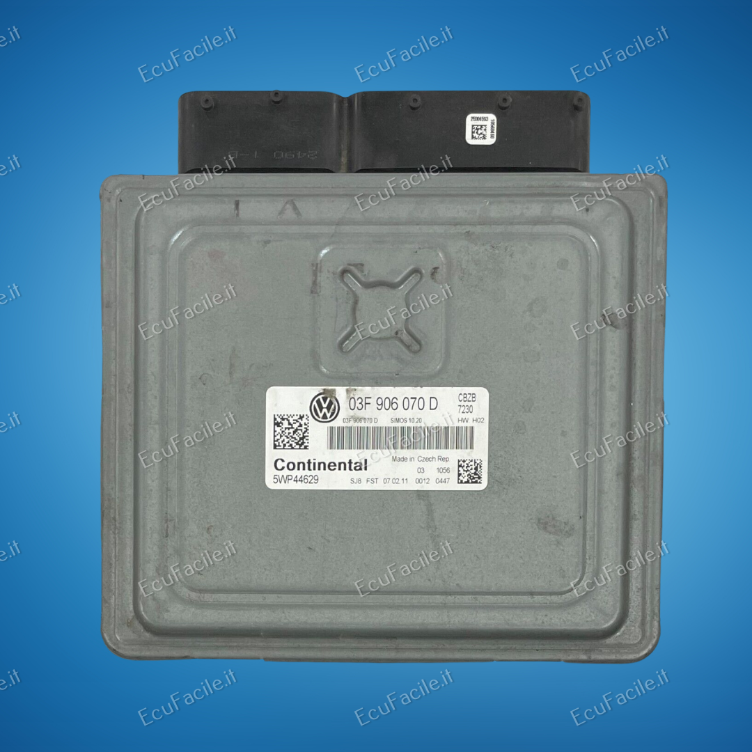ECU SIMOS 10.20 VW POLO 03F906070D 5WP44629 HW H02
