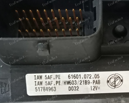 ECU Centralina Motore Fiat Punto IAW 5AF.PE HW603