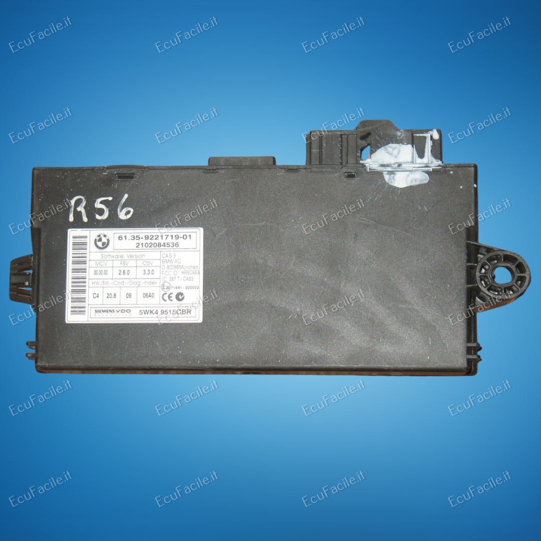 BODY COMPUTER BMW MINI CAS3 CAS 3 Module 9221719 61.35-9221719-01 5wk4