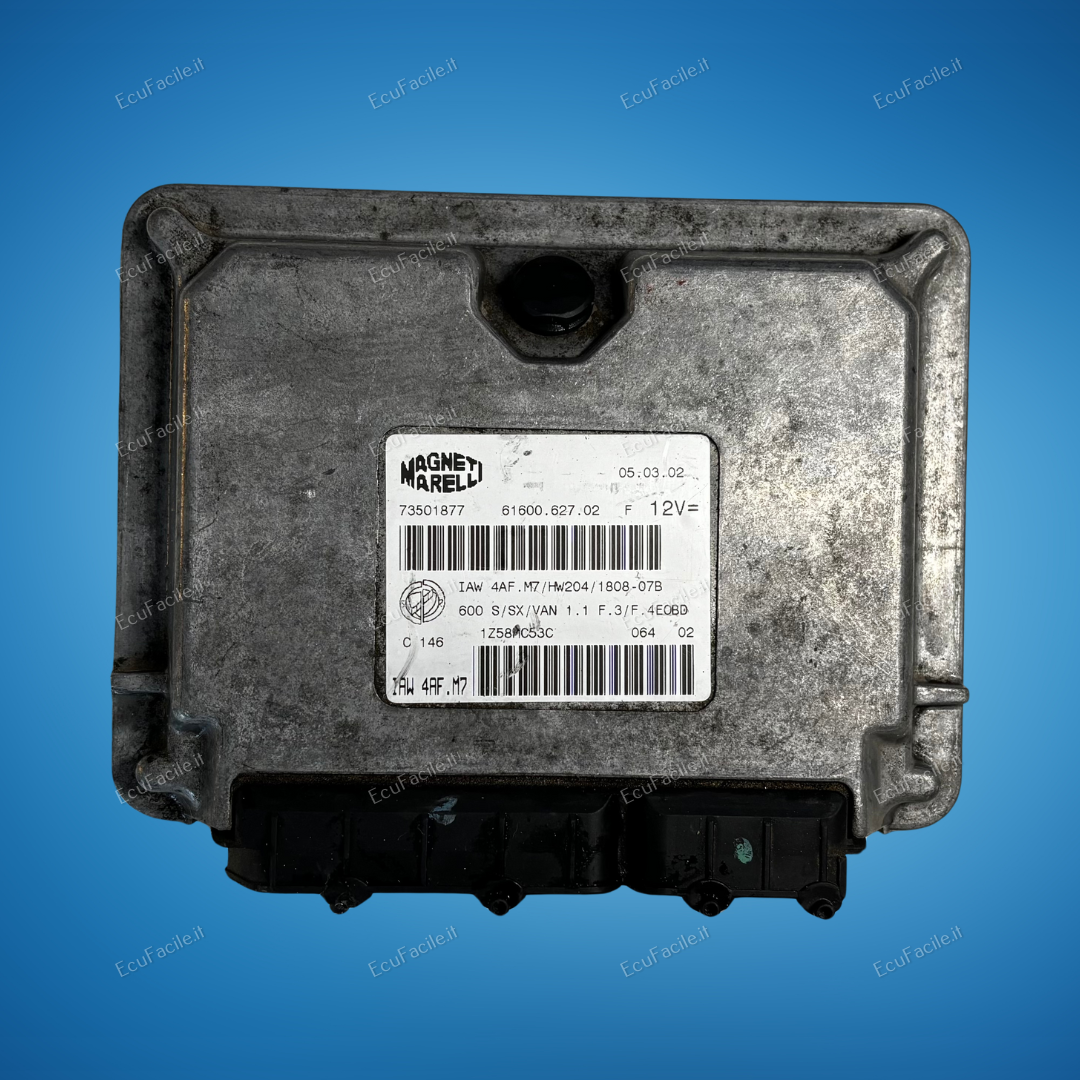 ECU FIAT 600 MPI IAW4AFM7 IAW 4AFM7 73501877 6160062702