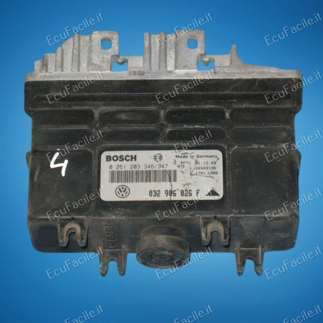 Centralina Motore ECU Seat Ibiza / Toledo 1.6 – Bosch 0261203346 / 0261203347 / 032906026F