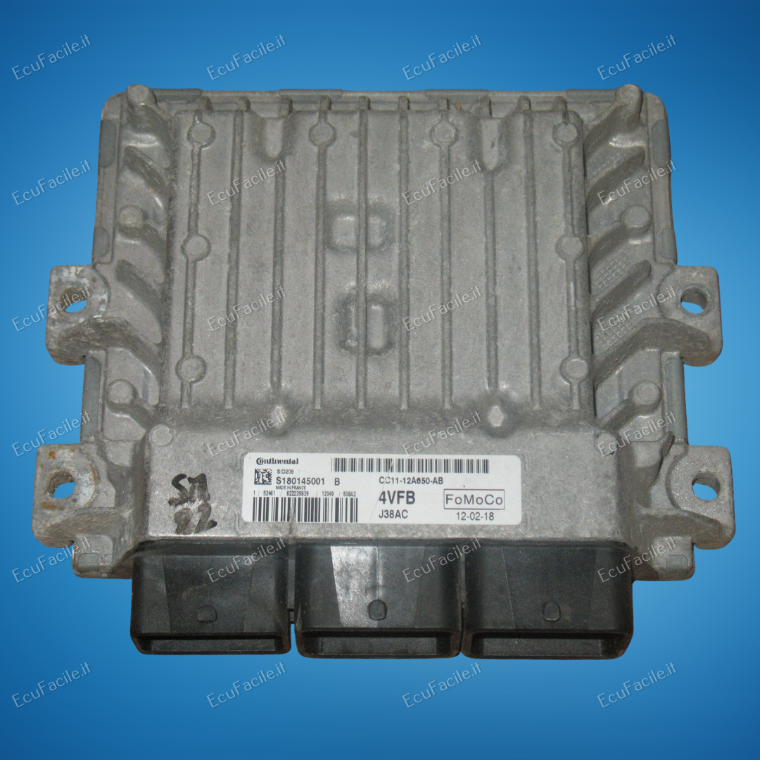 ECU FORD TRANSIT 2.2 S180145001 B S180145001B CONTINENTAL SID208 4VFB CC11-12A650-AB