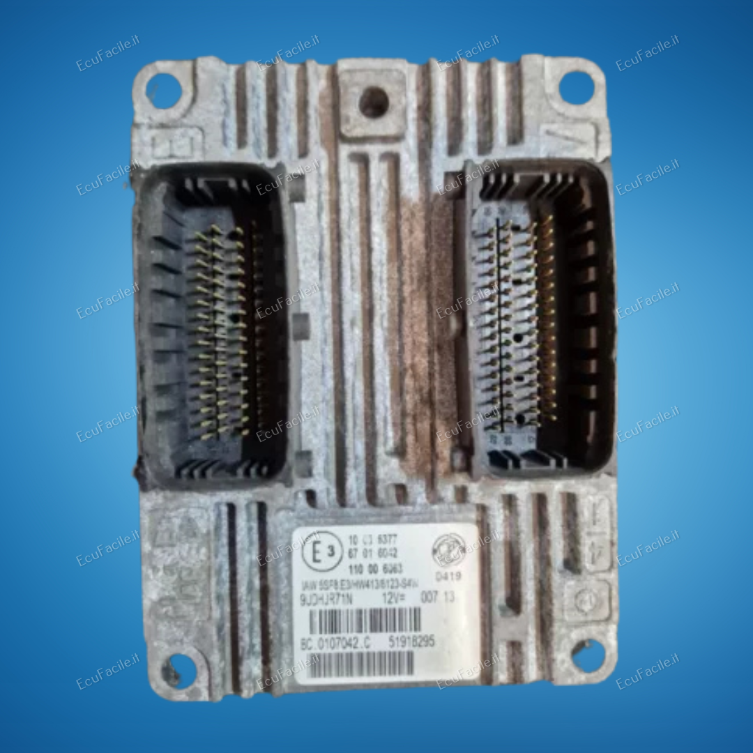 ECU CENTRALINA FIAT 500 IAW 5SF8.E3 HW413 51918295