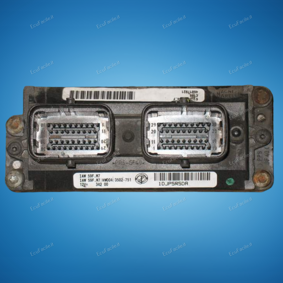 ECU 59F.M7 Fiat Punto 1.2 iaw 59f M7 HW004 46820324 46808850 46817821