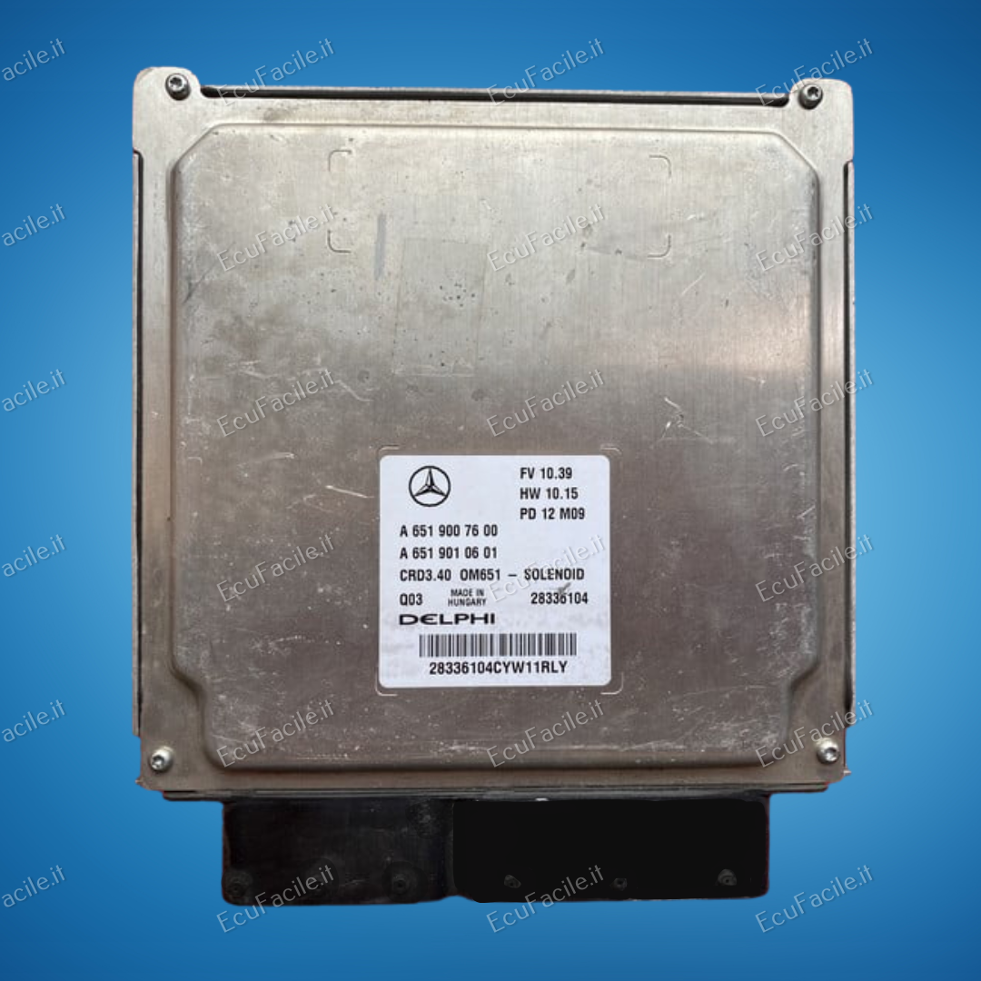 ECU MERCEDES W246 28336104 A6519007600 A6519010601 CRD3 40